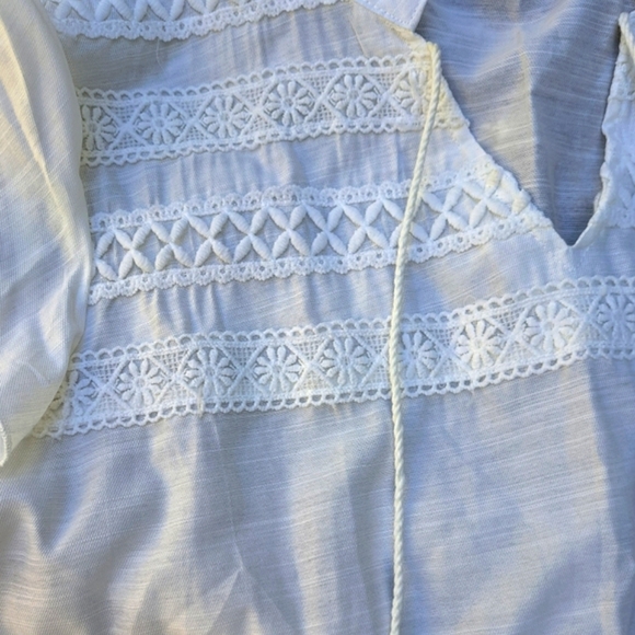 White cotton dress - Picture 2 of 4